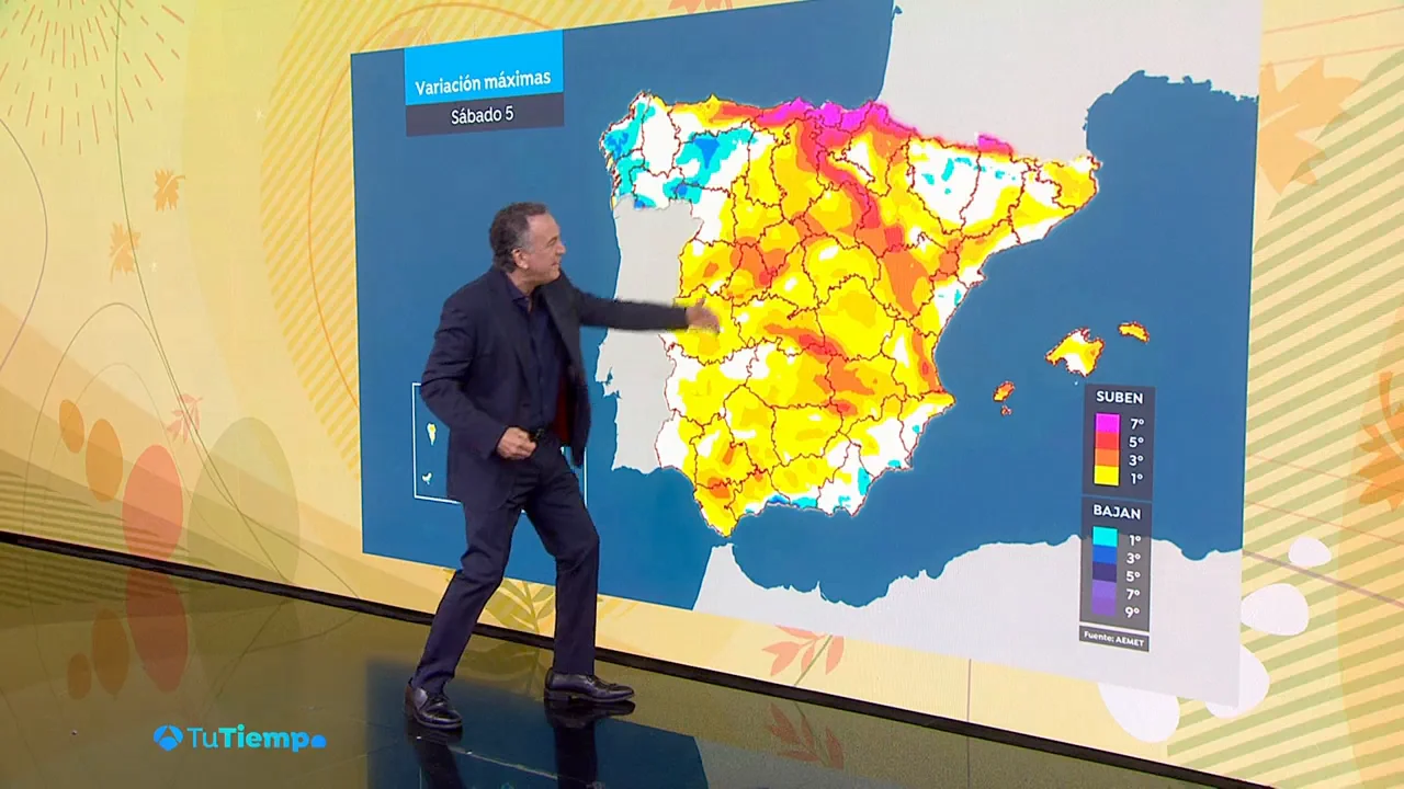 La previsión del tiempo de Roberto Brasero La previsión del tiempo de Roberto Brasero