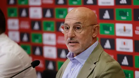 Luis de la Fuente, seleccionador nacional, en rueda de prensa Luis de la Fuente, seleccionador nacional, en rueda de prensa