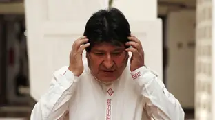 Fotografía de archivo del expresidente de Bolivia Evo Morales Fotografía de archivo del expresidente de Bolivia Evo Morales