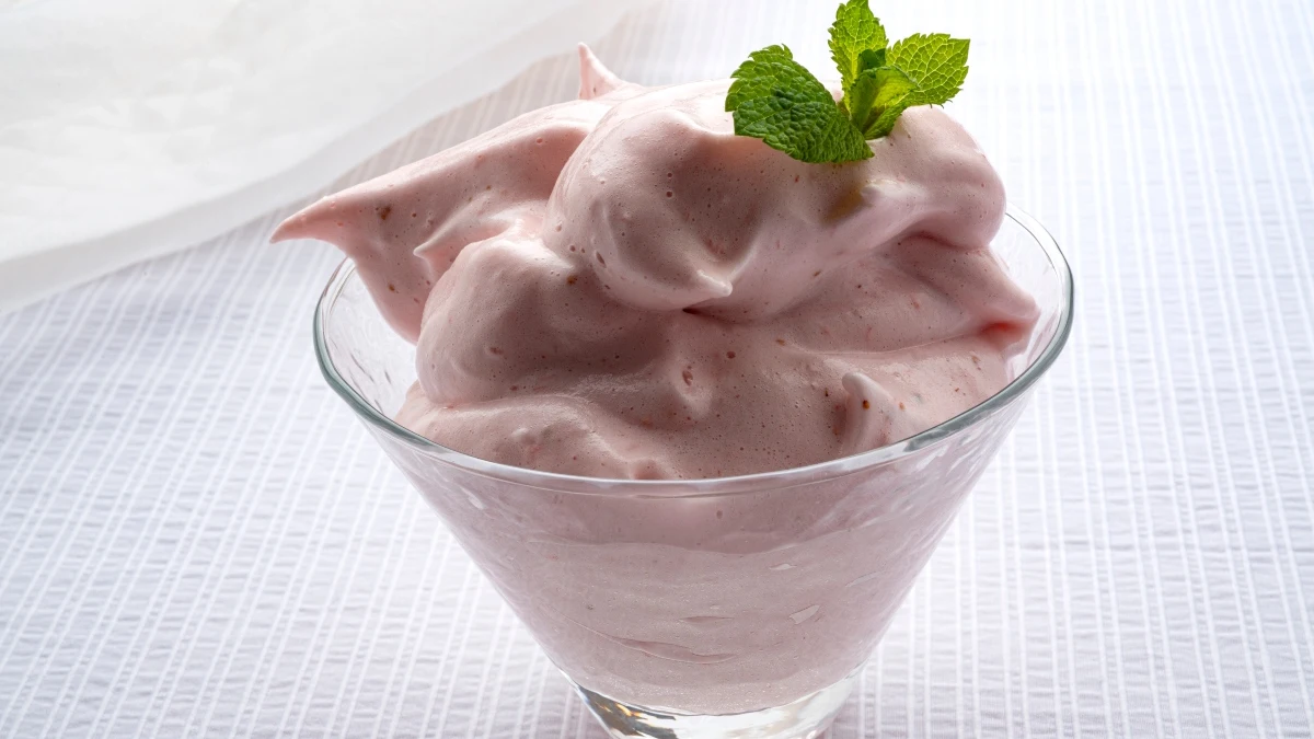 Merengue de fresa
