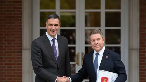 Emiliano García-Page y Pedro Sánchez Emiliano García-Page y Pedro Sánchez