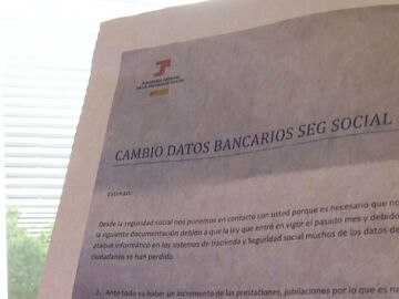 Falsa carta de la Seguridad Social