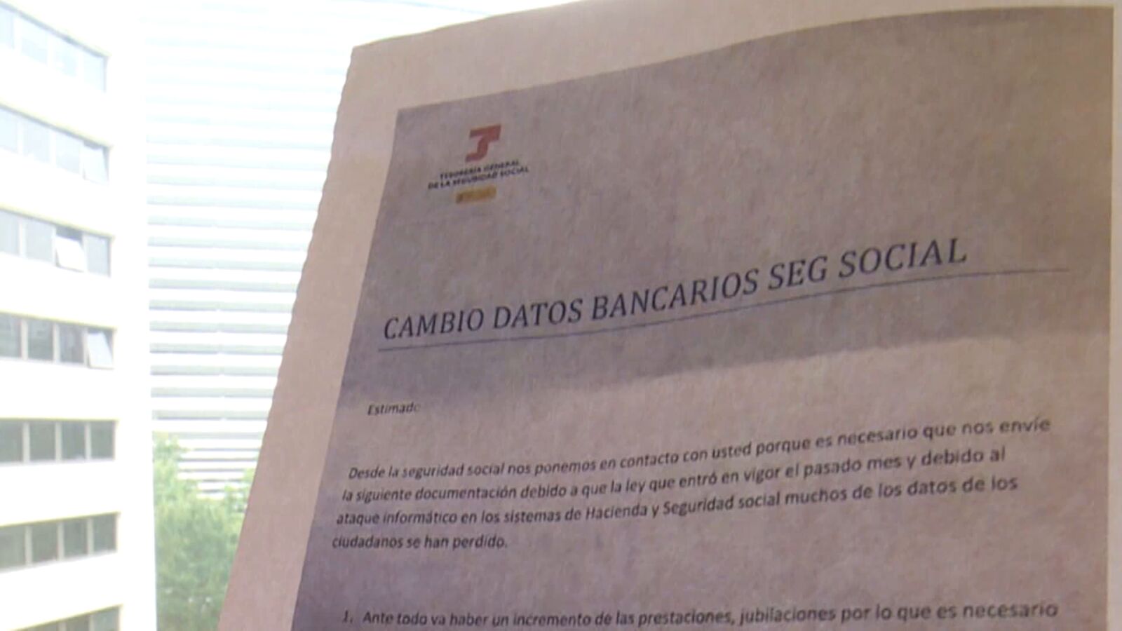 ¡No abras esta carta! La alerta de la Seguridad Social de una nueva estafa a jubilados