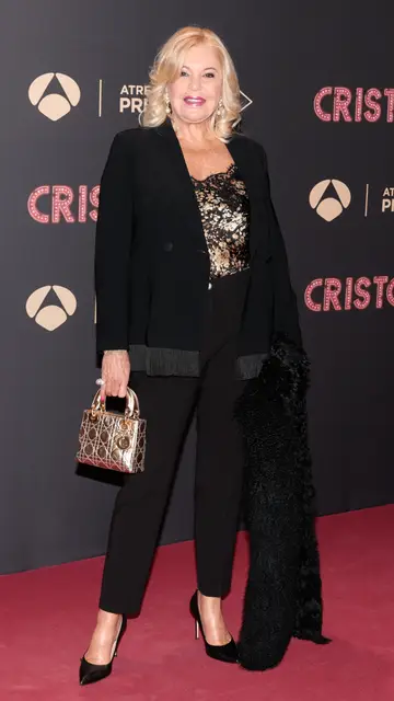 Bárbara Rey, en la premiere de Cristo y Rey Bárbara Rey, en la premiere de Cristo y Rey