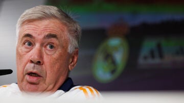 Carlo Ancelotti, en rueda de prensa