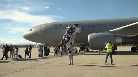 Evacuación españoles Libao Evacuación españoles Libao