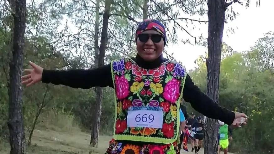 La atleta Isidra Torres Hernández La atleta Isidra Torres Hernández