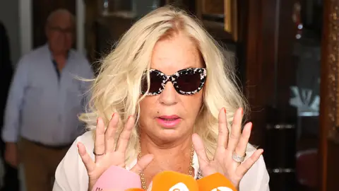 Bárbara Rey ante la prensa Bárbara Rey ante la prensa