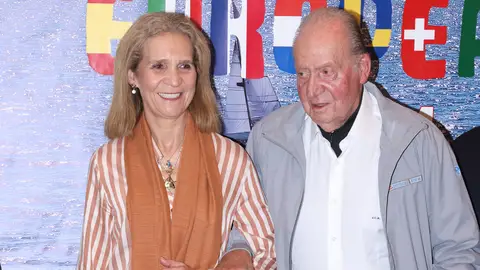 La infanta Elena y el rey Juan Carlos La infanta Elena y el rey Juan Carlos