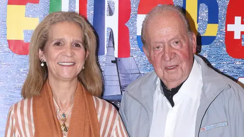 La infanta Elena y el rey Juan Carlos La infanta Elena y el rey Juan Carlos