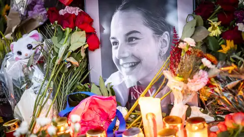 Memorial en homenaje a Muriel Furrer, ciclista fallecida Memorial en homenaje a Muriel Furrer, ciclista fallecida