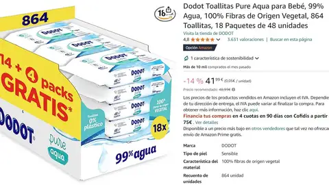 Toallitas Dodot Toallitas Dodot