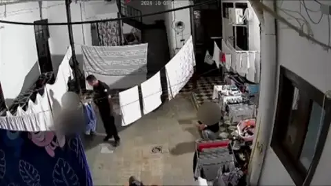 El vídeo de la agresión del policía El vídeo de la agresión del policía