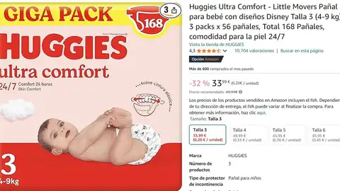 Pañales Huggies Pañales Huggies
