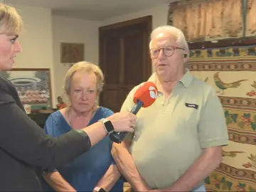 Rogelio y Paz hablando con Espejo Público Rogelio y Paz hablando con Espejo Público