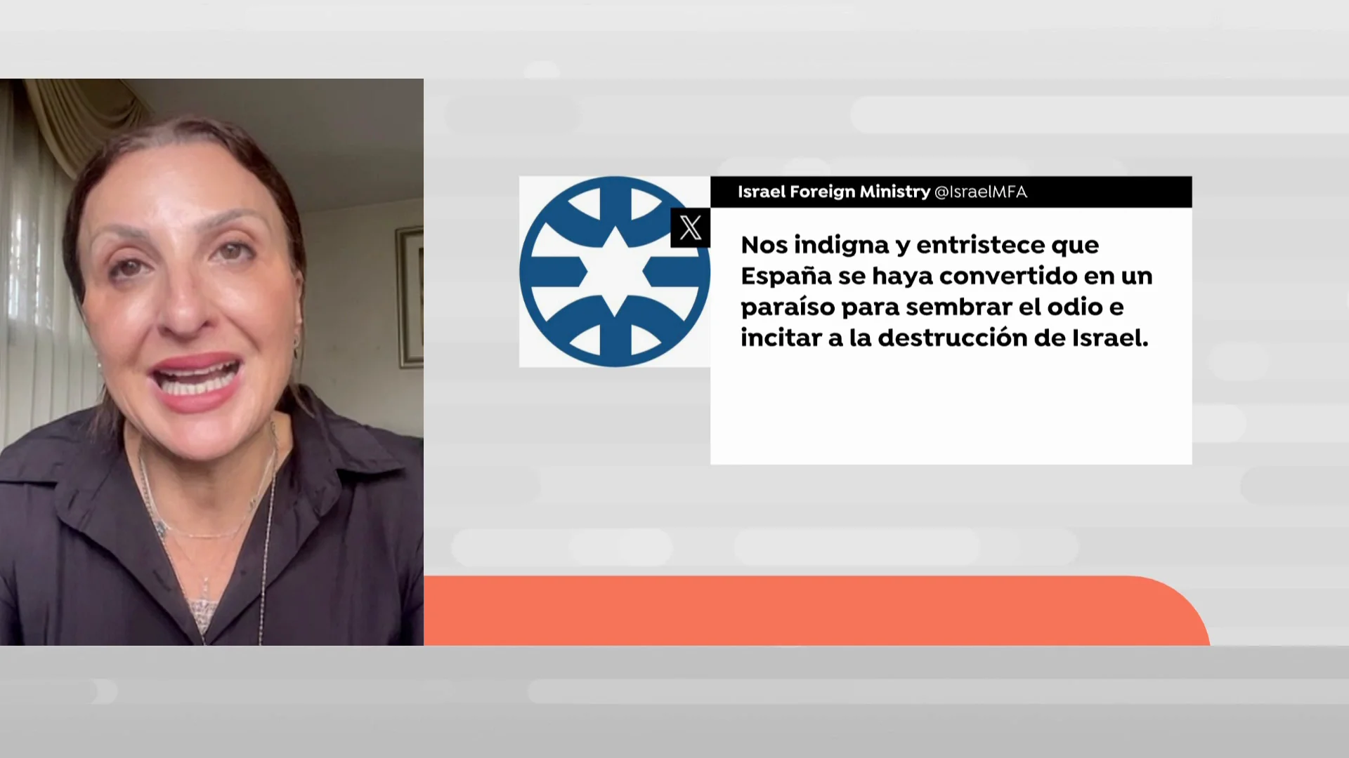 Exvicealcaldesa de Jerusalén, en Espejo Público Exvicealcaldesa de Jerusalén, en Espejo Público