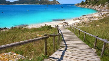 Islas Cíes, en Galicia