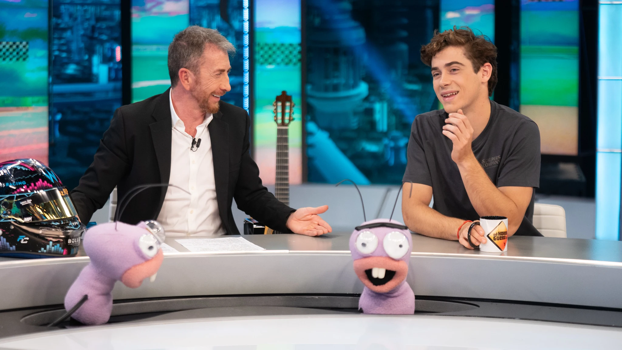 El entrenamiento de Franco Colapinto en El Hormiguero: "He salido victorioso"