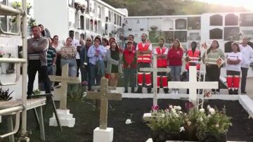 Entierro de inmigrantes en El Hierro