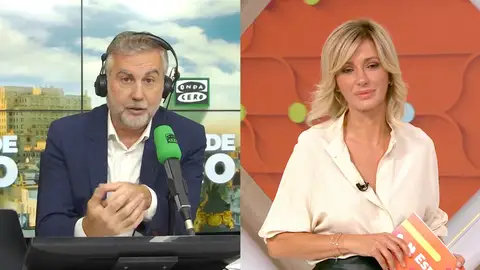 Carlos Alsina y Susanna Griso. Carlos Alsina y Susanna Griso.