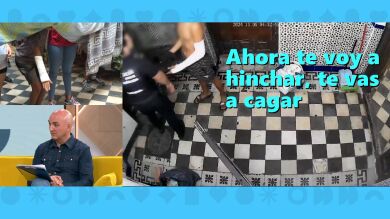 El inspector jefe de Policía, Serafín Giraldo, sobre las imágenes de unos agentes con menores: 