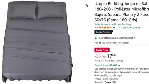 Sábanas Utopia Sábanas Utopia