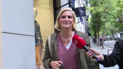 María Zurita guarda silencio cuando le preguntan por los audios María Zurita guarda silencio cuando le preguntan por los audios