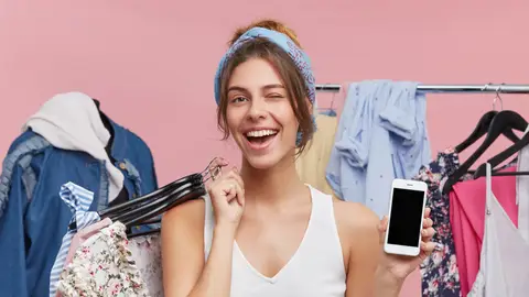 Mujer de compras Mujer de compras