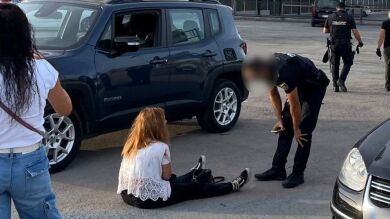 Aterrador intento de secuestro por celos: un policía salva a una mujer de una agresión a manos de su marido