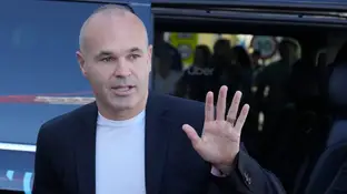 Andrés Iniesta en una imagen de archivo Andrés Iniesta en una imagen de archivo