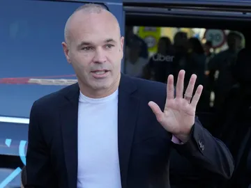 Andrés Iniesta en una imagen de archivo Andrés Iniesta en una imagen de archivo