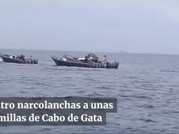 Aparecen cuatro narcolanchas en Cabo de Gata tras el rescate con un fallecido en una patera Aparecen cuatro narcolanchas en Cabo de Gata tras el rescate con un fallecido en una patera