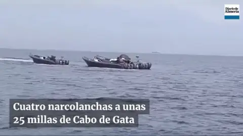 Aparecen cuatro narcolanchas en Cabo de Gata tras el rescate con un fallecido en una patera Aparecen cuatro narcolanchas en Cabo de Gata tras el rescate con un fallecido en una patera