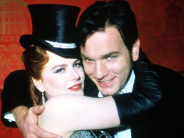 Nicole Kidman y Ewan McGregor en Moulin Rouge