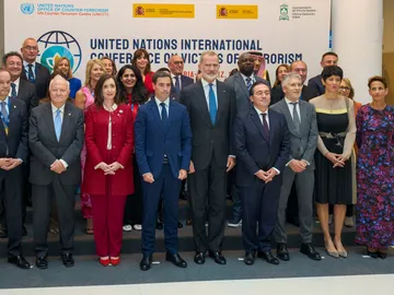 Felipe VI en la Conferencia Internacional de Naciones Unidas sobre las Víctimas del Terrorismo en Vitoria-Gasteiz Felipe VI en la Conferencia Internacional de Naciones Unidas sobre las Víctimas del Terrorismo en Vitoria-Gasteiz