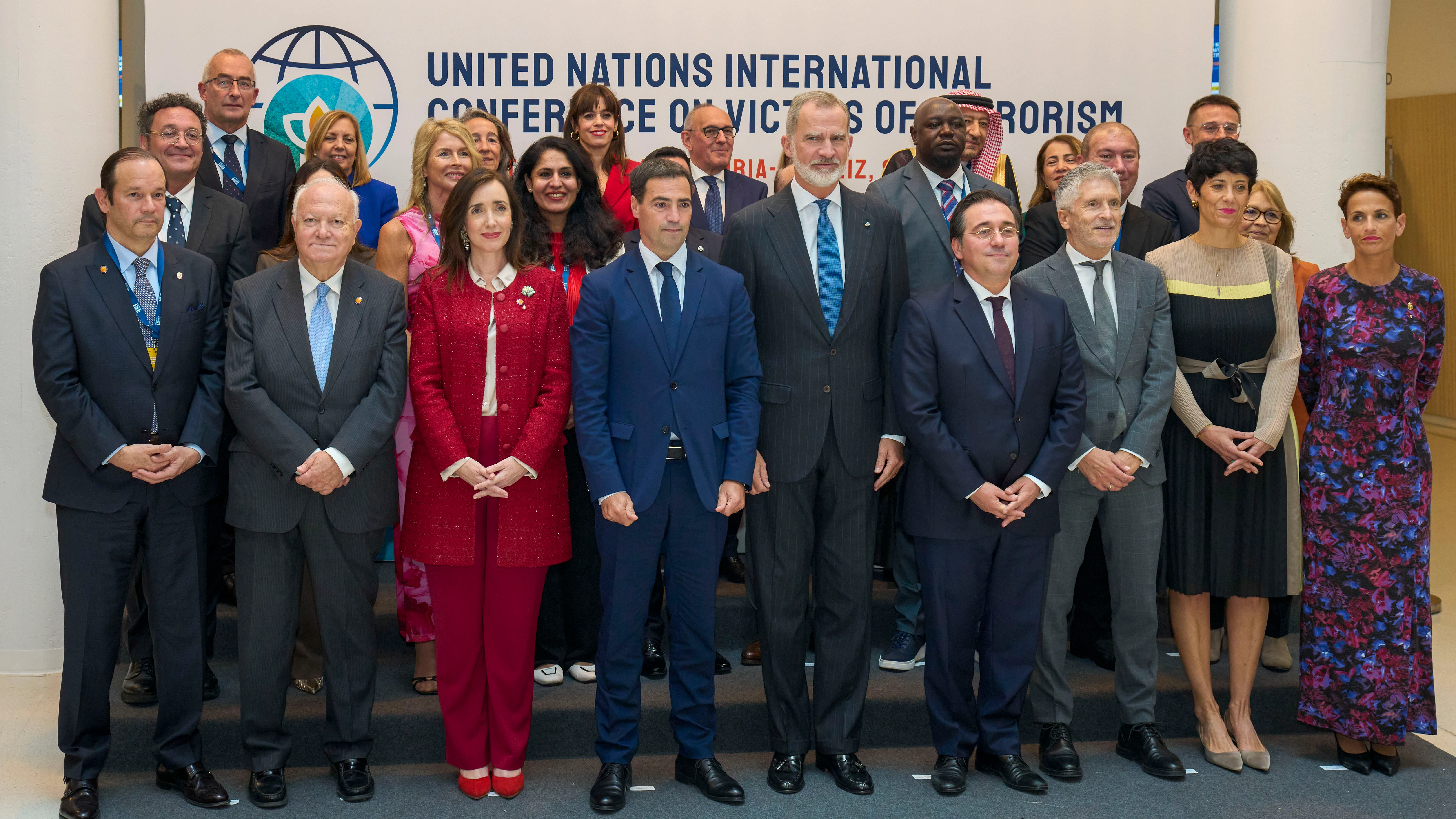 Felipe VI en la Conferencia Internacional de Naciones Unidas sobre las V&iacute;ctimas del Terrorismo en Vitoria-Gasteiz