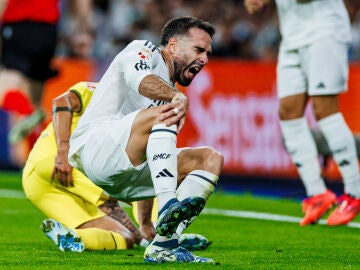 Dani Carvajal lesionándose de gravedad