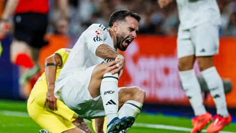 Dani Carvajal lesionándose de gravedad Dani Carvajal lesionándose de gravedad