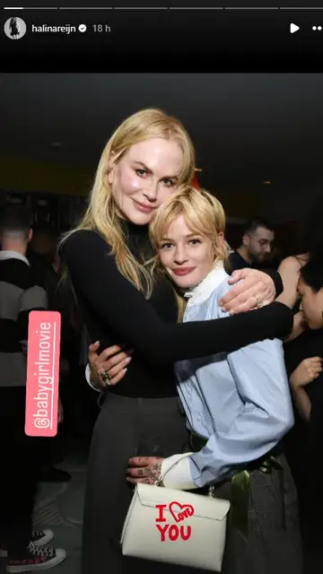 Nicole Kidman y Esther McGregor tras ver la película Babygirl Nicole Kidman y Esther McGregor tras ver la película Babygirl