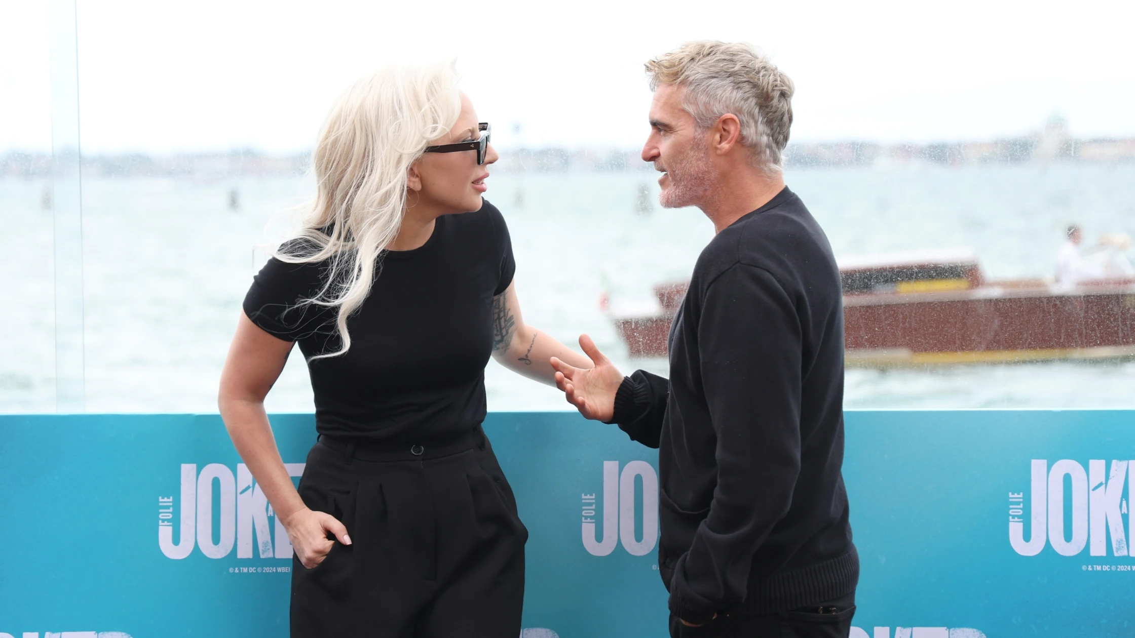 Lady Gaga y Joaquin Phoenix en el Festival de Venecia presentando el Joker 2 Lady Gaga y Joaquin Phoenix en el Festival de Venecia presentando el Joker 2