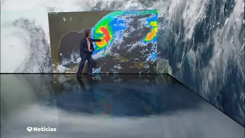 Roberto Brasero da las claves del temporal Kirk y del huracán Milton Roberto Brasero da las claves del temporal Kirk y del huracán Milton