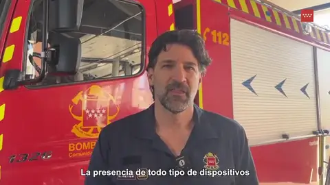Recomendaciones de los bomberos de Madrid Recomendaciones de los bomberos de Madrid