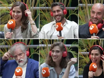 Natalia Sánchez, Dani Tatay, Alain Hernández, Nancho Novo, Marta Belmonte y Roser Tapias. Natalia Sánchez, Dani Tatay, Alain Hernández, Nancho Novo, Marta Belmonte y Roser Tapias.