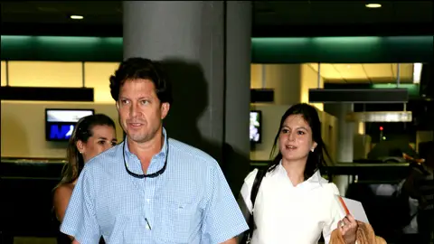 Chábeli Iglesias y su marido, Christian Altaba, en 2008 Chábeli Iglesias y su marido, Christian Altaba, en 2008