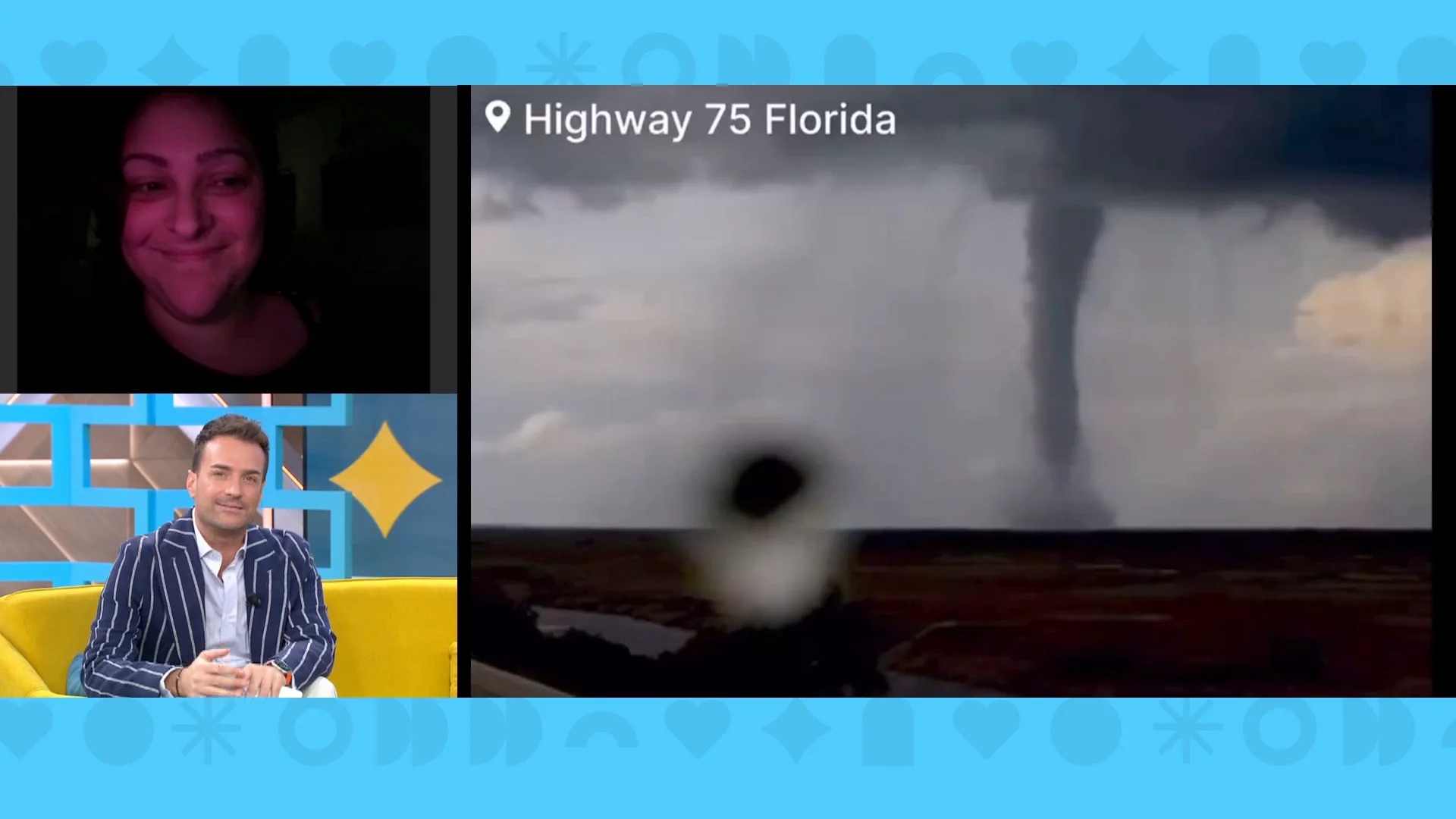 Espa&ntilde;oles en Florida, con Milton