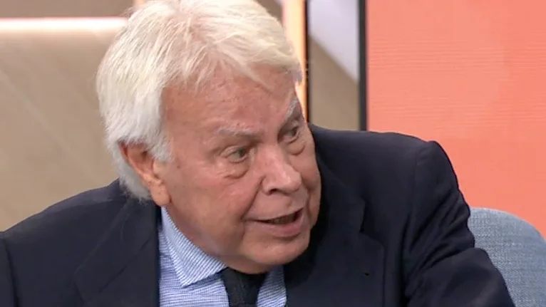 Felipe González en 'Espejo Público' Felipe González en 'Espejo Público'