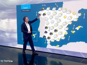 La previsión del tiempo de Roberto Brasero La previsión del tiempo de Roberto Brasero