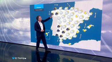 Roberto Brasero avisa de la llegada de un río atmosférico que dejará lluvias y anuncia: 