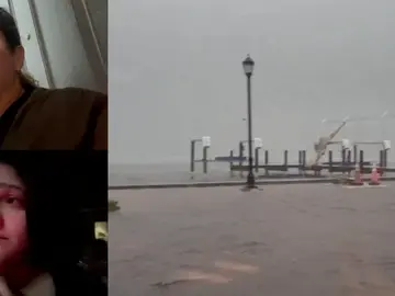 Los efectos del huracán Milton. Los efectos del huracán Milton.