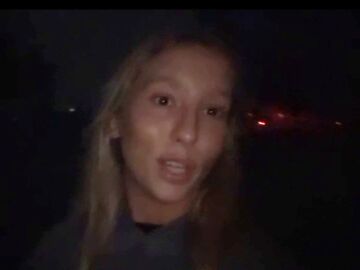 Daniela, española en el ojo del huracán Milton